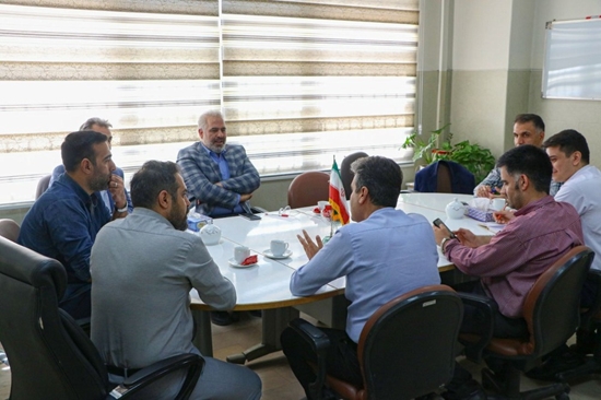 نشست مدیر با مدیران کشیک بیمارستان فارابی 